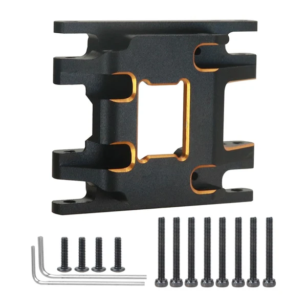 Pure Maxbell Transmission Skid Plate Mount s for 1 18 RC Crawler Car Parts Part Style A Smooth