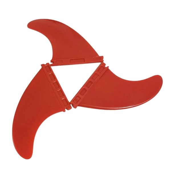 Reliable Maxbell Stand up Paddle Board Fin 3Pcs Set Surfboard Fins for Surfboard Repair Parts Red Elegant