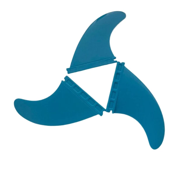 Classic Maxbell Stand up Paddle Board Fin 3Pcs Set Surfboard Fins for Surfboard Repair Parts Blue Top-Quality
