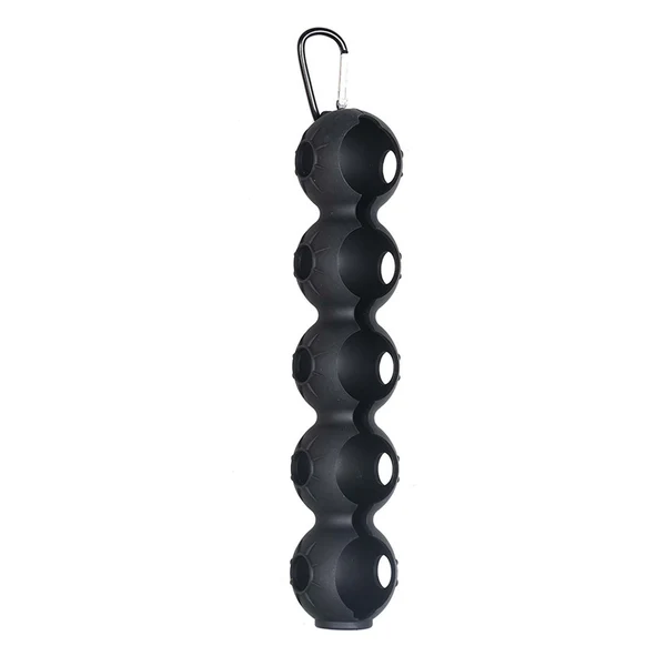 Sustainable Maxbell Club Ball Pouch Holds 5 Balls for Training Aid Golf Club Accessories Golfers Black Expertly Made