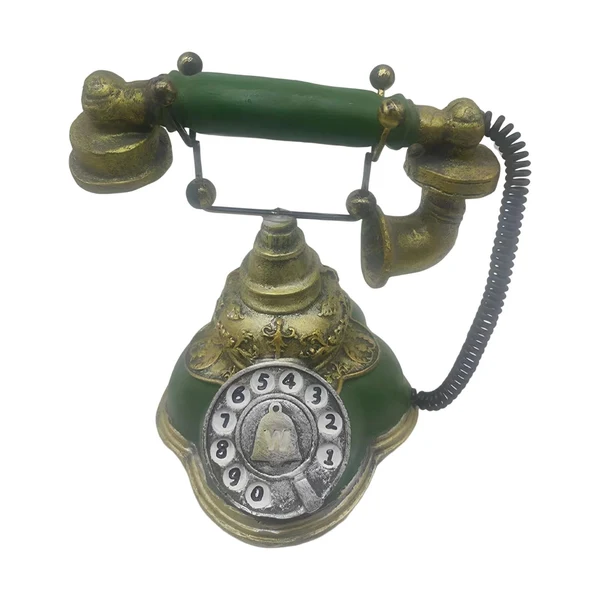 Practical Maxbell Old Fashion Rotary Telephone Model European for Office Window Display Home Green Exceptional