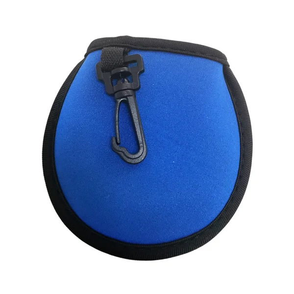 Stylish Maxbell Golf Ball Cleaner with Clip Portable Golf Ball Wiping Golf Ball Cleaning Bag Blue Safe