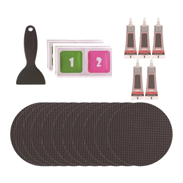 Elegant Maxbell Trampoline Patch Kit Waterproof Big Holes Trampoline Accessories Circle 10 Patches Authentic