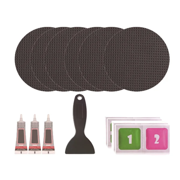 World-Class Maxbell Trampoline Patch Kit Waterproof Big Holes Trampoline Accessories Circle 6 Patches Clean