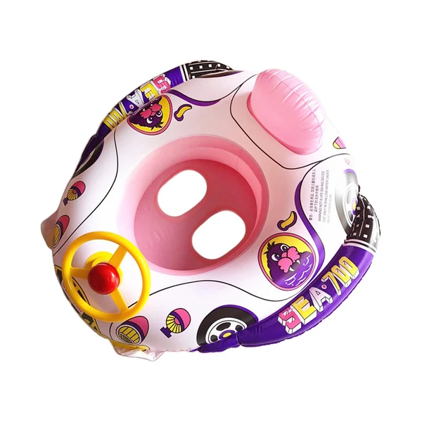 Clean Maxbell Baby Swimming Rings Summer Children Surfing Kids Inflatable Pool Floats Seat Pink Organic