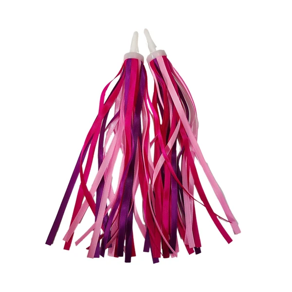 Eco-Friendly Maxbell 2Pcs Bike Handlebar Tassels Birthday Gifts Accessories for Scooter Bike Baby Pink High-Grade