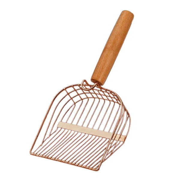 Efficient Maxbell Litter Scooper Kitten Reptile Sand Shovel Durable Cat Litter Spoon with Hook Style B Healthy