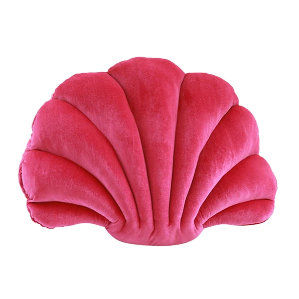 Exclusive Maxbell Decorative Throw Pillow Floor Cushion Household Bedroom Car Seashell Pillows Rose Red Dependable
