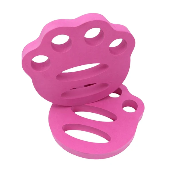 Next-Generation Maxbell Swimming Hand Float Buoyancy Floating Board 24x23x3cm Pink Modern