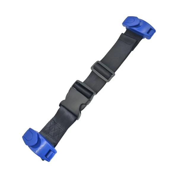Premium Material Maxbell Car Seat Belt Adjuster for Kids Auto Safety Belt for Adults Fixed Carry Blue User-Friendly