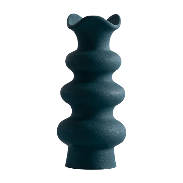 Excellent Maxbell Ceramic Flower Vase Modern Simple Flower Vase for Bedroom Party Dinner Table Green 21cm Powerful