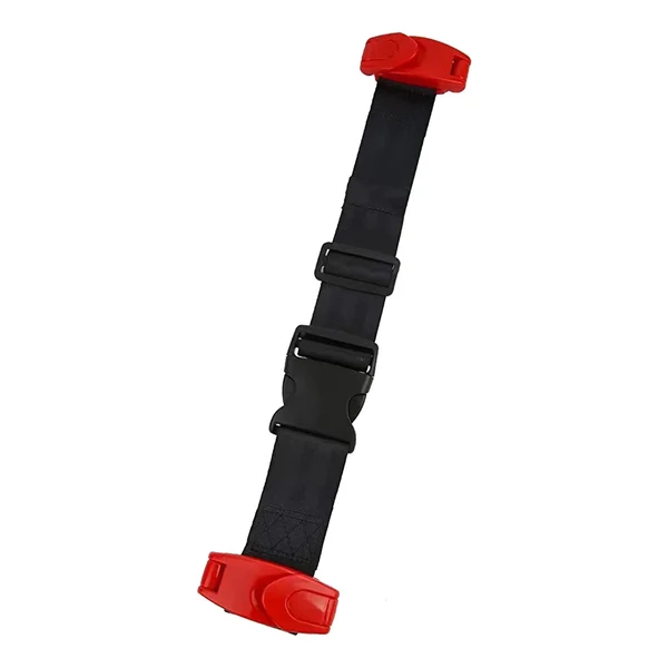 Contemporary Maxbell Car Seat Belt Adjuster for Kids Auto Safety Belt for Adults Fixed Carry Red Smooth