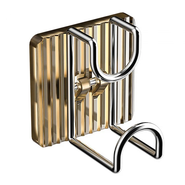 Recyclable Maxbell Washbasin Hooks Children Bath Basin Hook Hanger for Bedroom Kitchen Entryway Champagne Clean