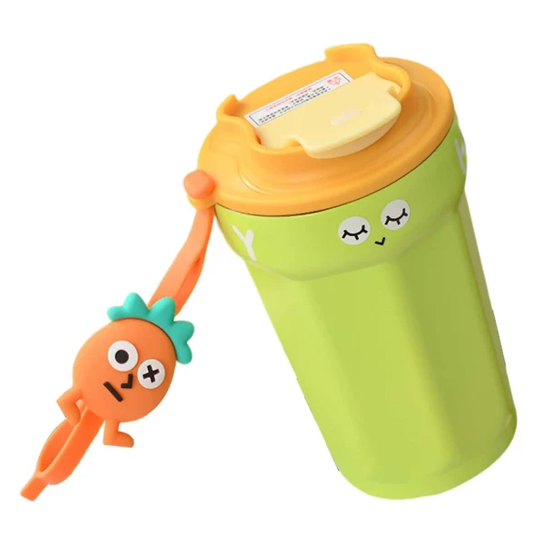 Innovative Maxbell 450ml Insulated Coffee Mug with Lid Vacuum Cup for Office Backpacking Hiking Green Elite