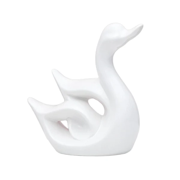 Fine Crafted Maxbell Swan Figurines Animal Sculpture Modern for Table Centerpiece Bookshelf Decor White B Top-Quality