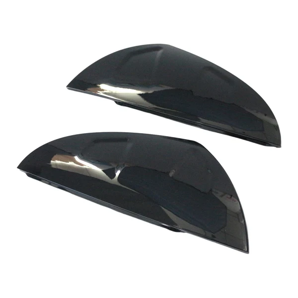 Genuine Maxbell 2 Pieces Door Mirror Cover Caps for Lexus IS500 Repair Part Gloss Black Stylish