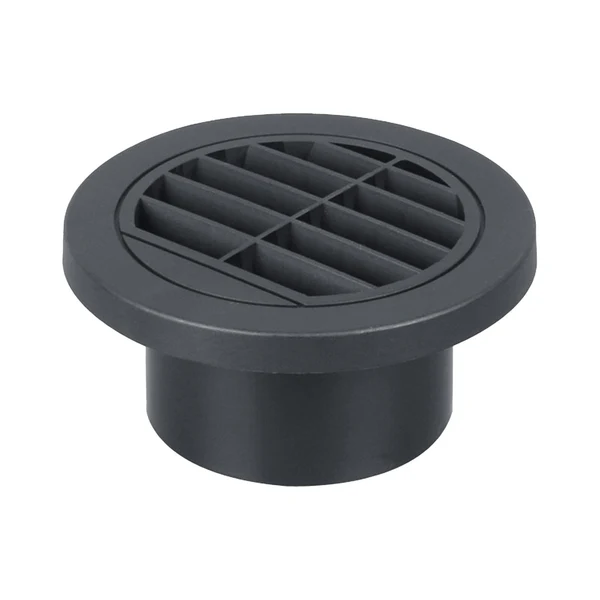Safe Maxbell Black Air Vent Ducting Piece Air Ducting Pipe Assembly 90mm Round Vent Cover User-Friendly