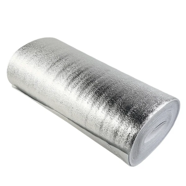 Secure Maxbell Insulation Foil Aluminum Foil Foam Pad Walls Winter Radiator Reflective Film 40cmx5M Reusable