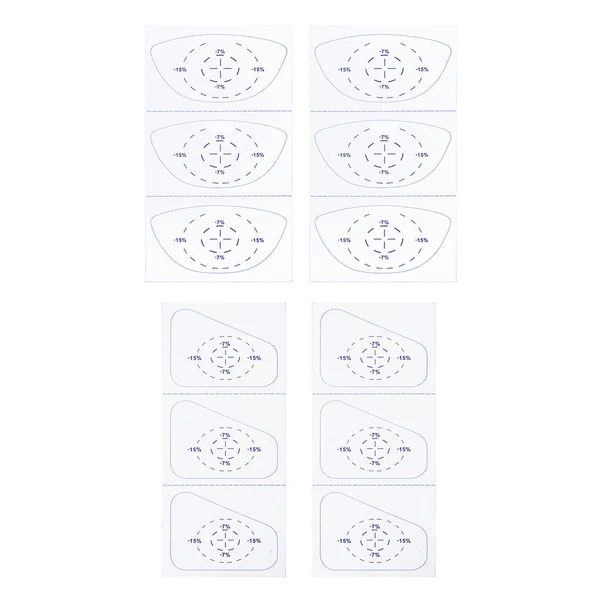 Premium Maxbell Club Impact Stickers Accuracy Putters Club Golf Impact Tape Labels Men Women Original Design