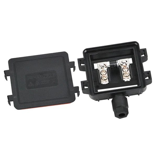 Fine Crafted Maxbell Solar Junction Box PV Photovoltaic Connector with 1 Diode for Solar Panel 30W-80W 6A Recyclable