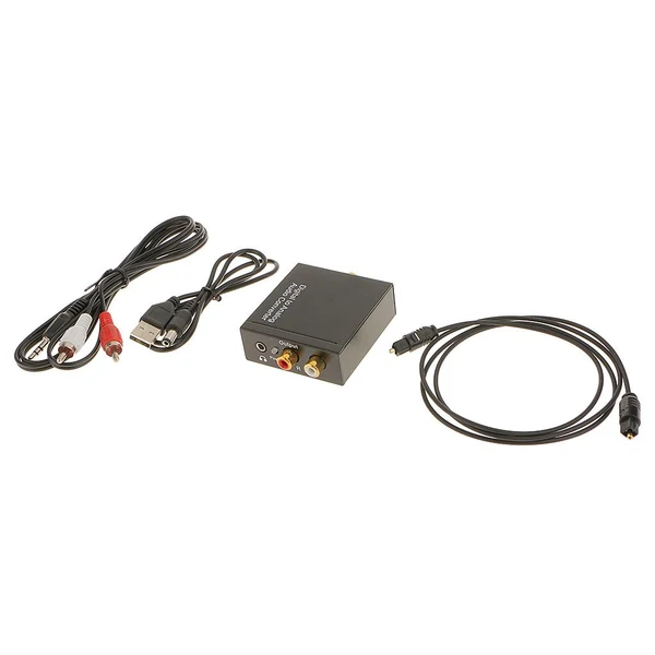 Modern Maxbell Digital Optical Coaxial S PDIF TOSLINK to Analog RCA R L Audio Converter USB Premium