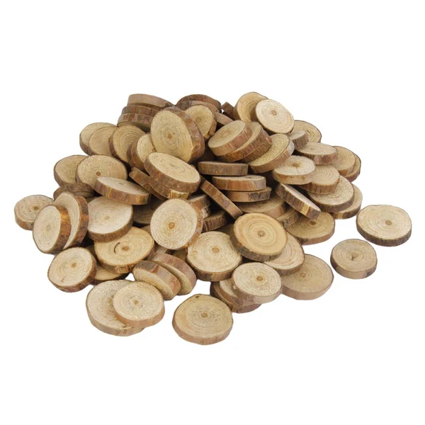 Environmentally Friendly Maxbell Phenovo Pine Wood Slices for DIY Crafts Wedding Decor 100pcs Modern