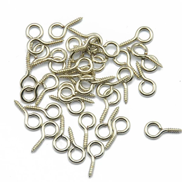 Official Maxbell 50pcs Screw Eye Pin Jewelry Making Charm Pendant Silver Prestigious