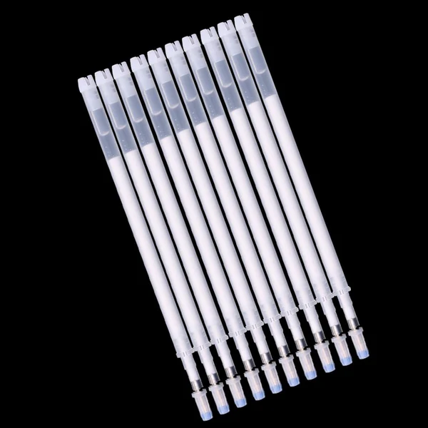 Top-Quality Maxbell 10pcs High Temperature Disappearing Pen Heat Erase Pens Sewing Tools White Convenient