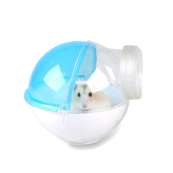 Casual Maxbell Hamster Mouse Small Pet Bathroom Cage Box Bath Sand Sauna Toilet Blue Proven