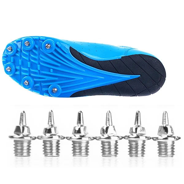 Sophisticated Maxbell Footful 12Pcs of Shoes Spikes for Sports Running Track Shoes Trainers 8MM Short Relaxed