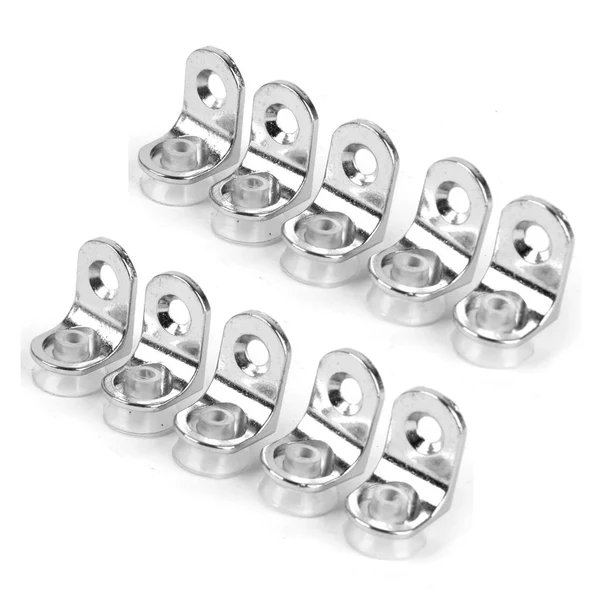 Classic Maxbell 10pcs Suction Cup Base Metal Plate Glass Shelf Support Holder Carefully Designed