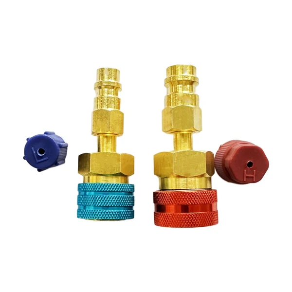 Crafted Maxbell R1234yf Quick Couplers Kit Hose Adapter R1234yf to R134A Adapter C Functional