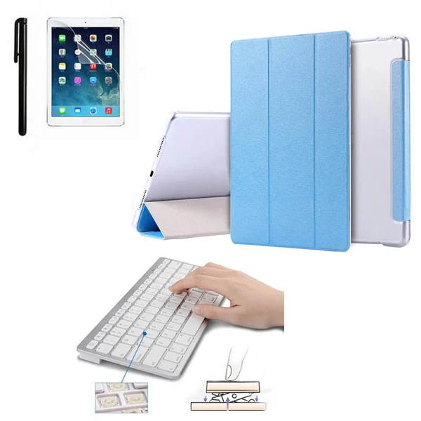 High-Quality Maxbell Ultra Slim Lightweight Standing Cover w Bluetooth Keyboard For iPad Pro 9.7inch Official