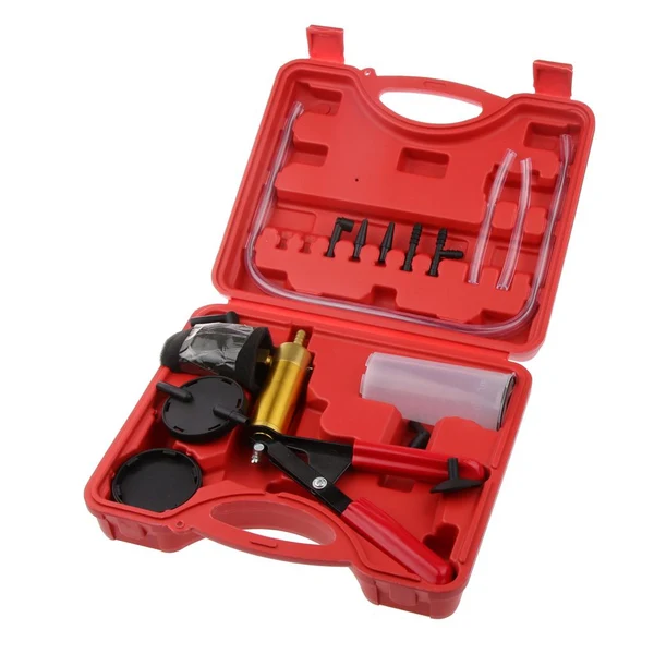 Smooth Maxbell Hand Held Brake Bleeding Vacuum Pump Bleeder Tester Garage Tool for Car Van Bike Functional