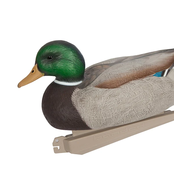 High-Performance Maxbell Fishing Hunting Decoy Plastic Duck Decoy Drake with Weighted Floating Keel Environmentally Friendly