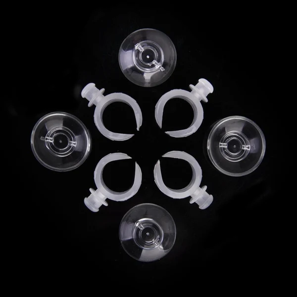Versatile Maxbell Aquarium Suction Cup Holder Sucker Clip for Water Pipe Heating Rods Glass Air Tube Hose 18-24mm Healthy