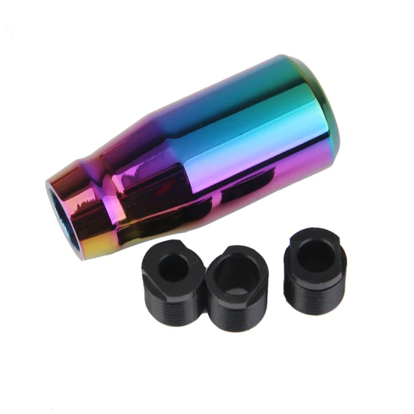 Convenient Maxbell Universal Car Fantasy 5-Speed Manual Gear Stick Shift Knob Head Aluminium Flexible