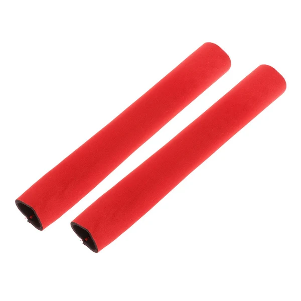 High-Grade Maxbell 2Pcs Diving Fabric Non-slip Paddle Grip Protect Sleeves Prevent Covers Wrap Red Reusable
