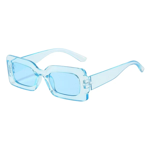 Classic Maxbell Driving Glasses Traveling Travel Summer Rectangle Sunglasses for Women Men Blue Refined