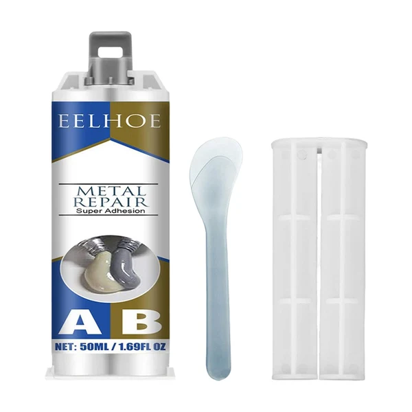 Fashionable Maxbell Metal to Metal Glue Liquid Metal Welding Filler for Repairing Steel Metal 50ML Safe