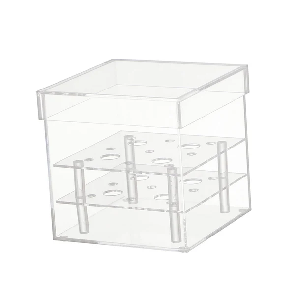Selected Maxbell Clear Acrylic Flower Vase 2 Tiers Stand Acrylic Flower Box for Wedding Long-Lasting