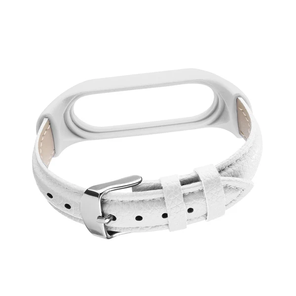 Relaxed Maxbell Watch Strap Comfortable Durable Watch Bands Women for Trips Stripe White Modern