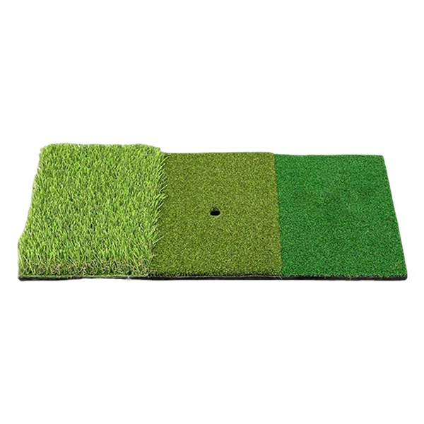 Fine Maxbell Golf Hitting Mat Grass Mat Swing Trainer for Outdoor Indoor Equipment Gifts 3 color long short Smart