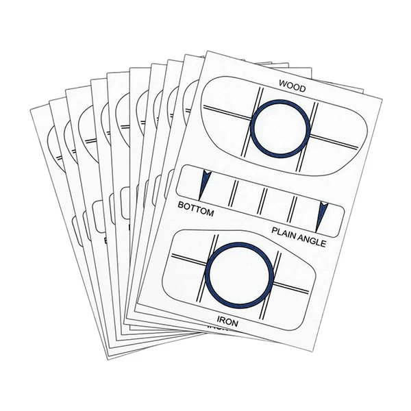 Reliable Maxbell 10x Golf Impact Tape Labels Remarkable for Striking Consistency Analysis Organic