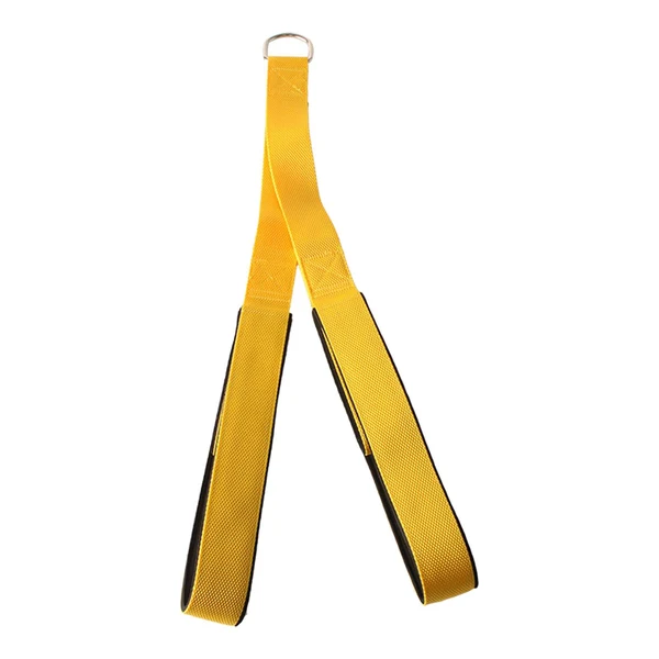 High-End Maxbell Tricep Pull Down Rope Cable Attachment Trainer for Bodybuilding Forearm Yellow 74cm Functional