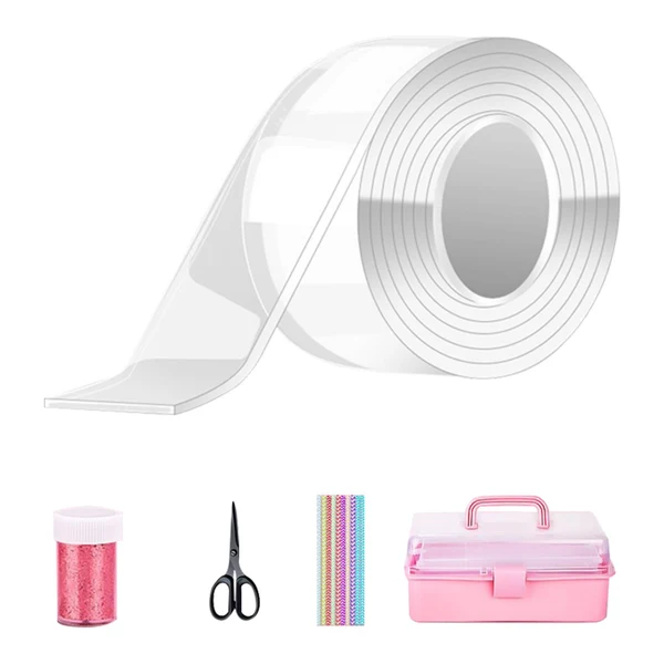Effective Maxbell Bubble Balloons Blowing Non Marking Tape with Straws Sticky for DIY Crafting 14pcs Traditional