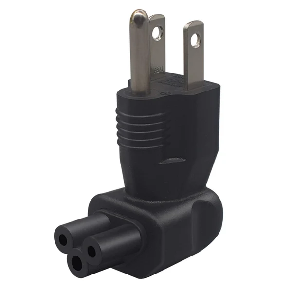 Contemporary Maxbell NEMA 5-15P to C5 Power Conversion Plug Good Conductivity Low Resistance Easy-to-Use