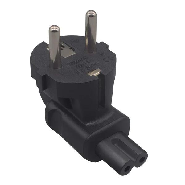 Fast Maxbell German 4.8mm to IEC320 C7 Power Adapter Connector for Camera Printer PC Authentic