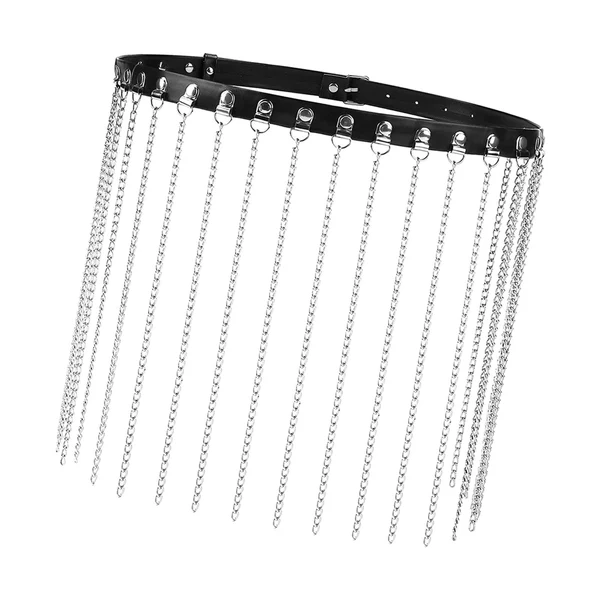 Modern Maxbell Punk Waist Chain Belt Women Body Chains Women Waist Belts Body Jewelry Belt Flexible