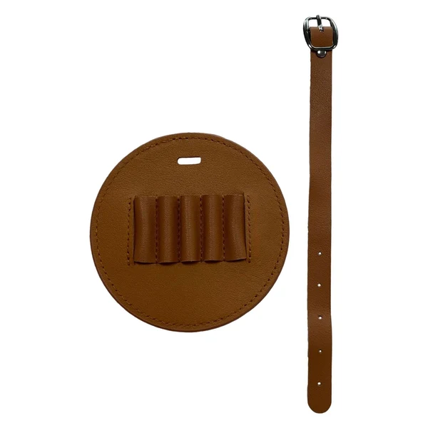 Prestigious Maxbell Portable Golf Tee Holder Hanging Strap Waist Pack PU Golf Tee Pouch Bag Khaki Consistent
